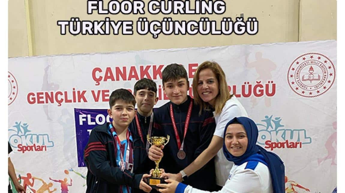 Floor Curling Türkiye Üçüncülüğü