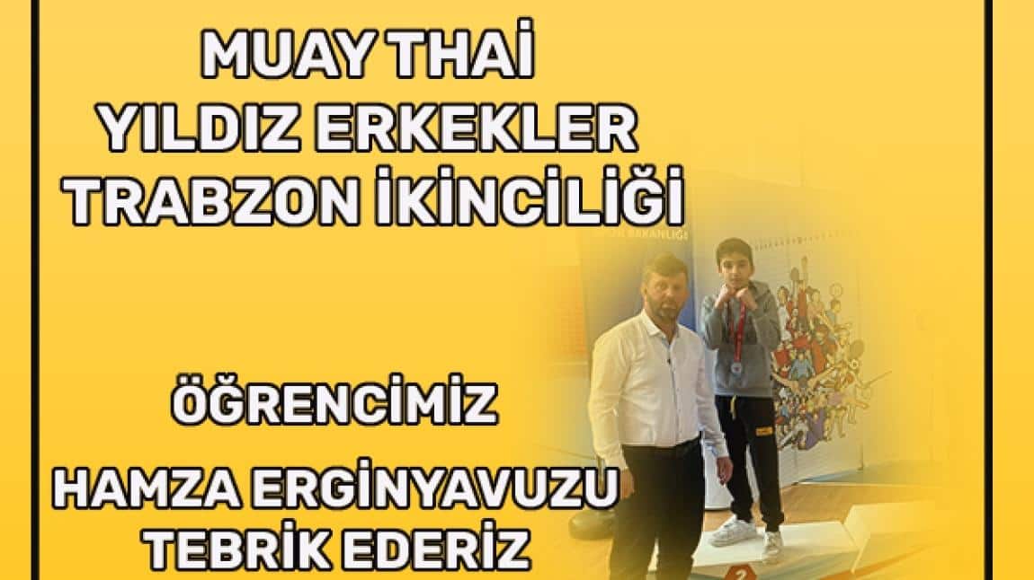 Muay Thai Yıldız Erkekler Trabzon İkinciliği